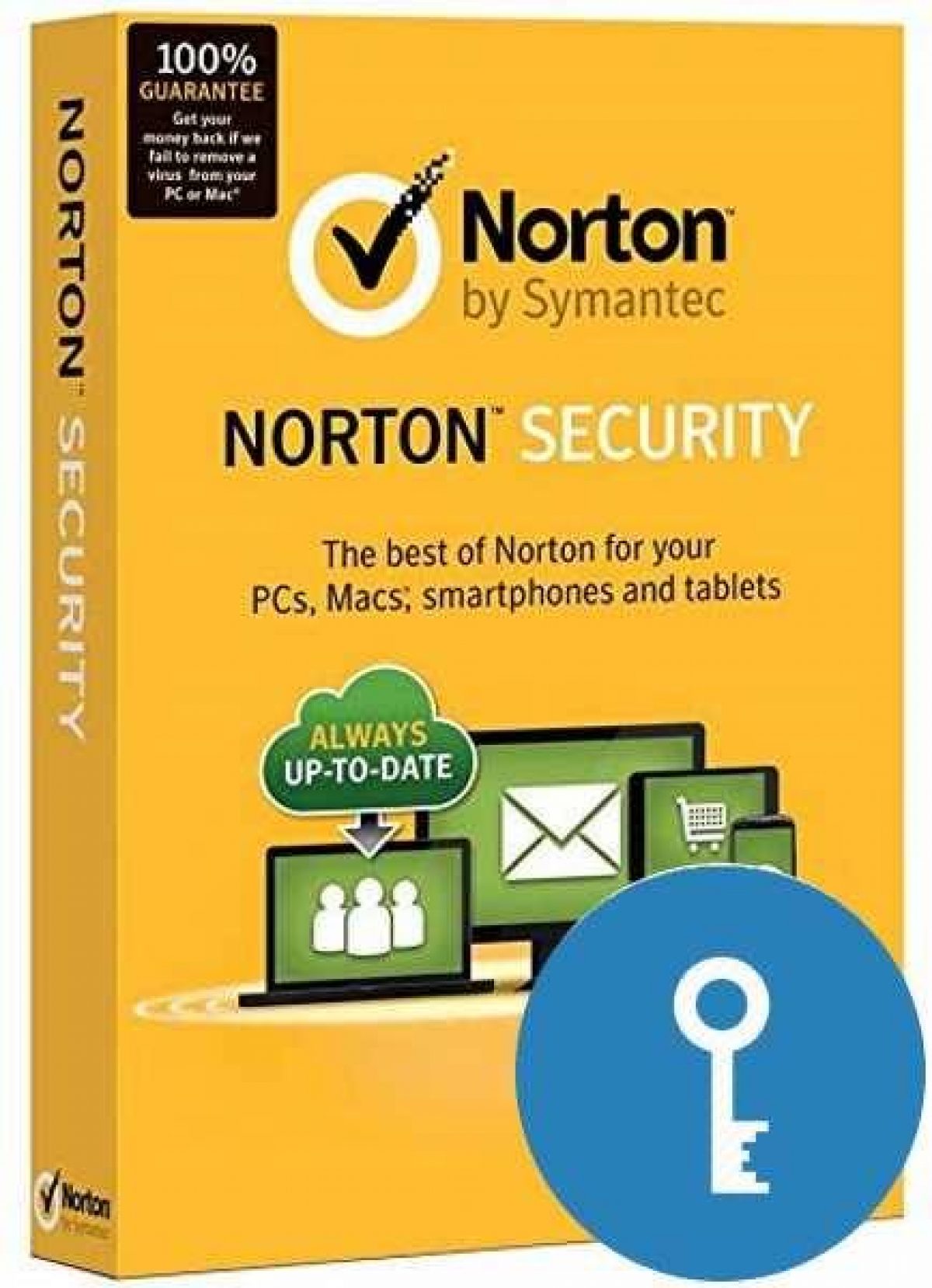 Введите ключ продукта Norton