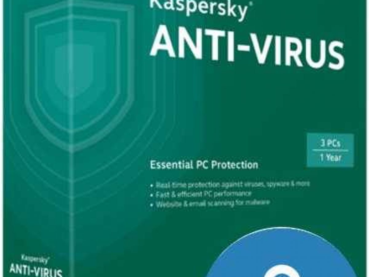 Kaspersky Antivirus 2ПК/1год