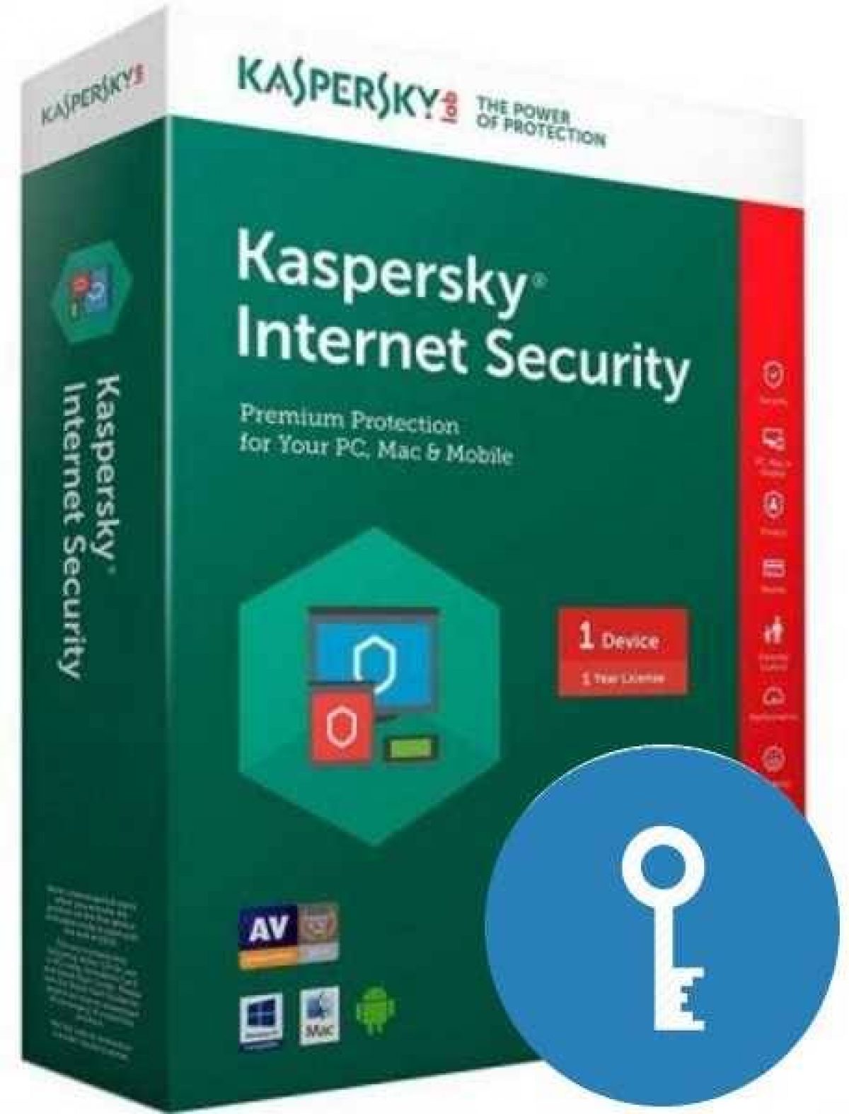 Kaspersky Internet Security Android 1год/1девайс | Softmonster